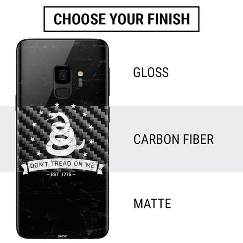 Dont Tread On Me Est 1775 Galaxy S9 Skin